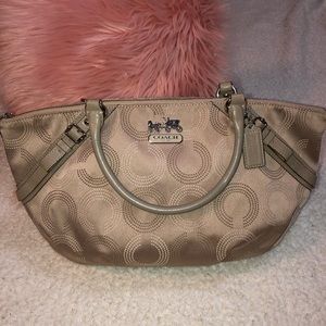 💙👜 Coach Dot Signature Print handbag